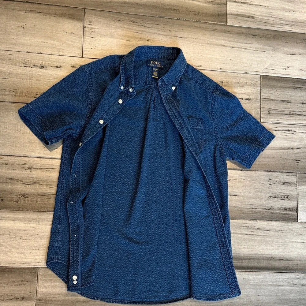 Polo by Ralph Lauren Navy Casual Shirt